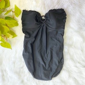 Motherhood Maternity one piece strapless swimsuit